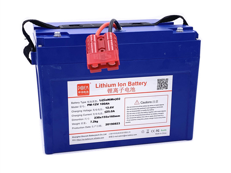12V 100Ah 户外运动房车锂电池